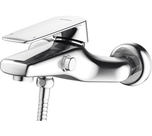 Single lever bath mixer without kit